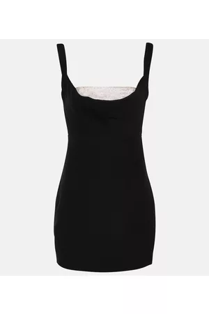 Roland Mouret Damen Freizeitkleider - Verziertes Minikleid aus Wolle und Seide