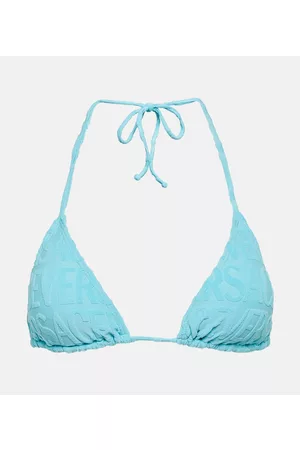 VERSACE Damen Bikinis - X Dua Lipa Bikini-Oberteil aus Frottee