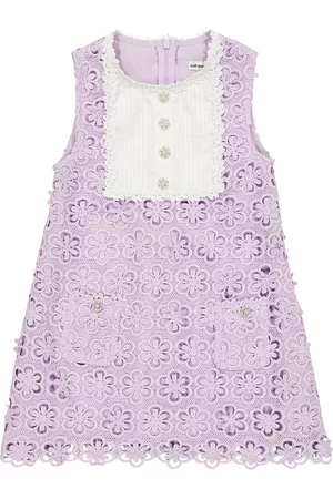 Self-Portrait Kids Damen Partykleider - Kleid aus Guipure-Spitze