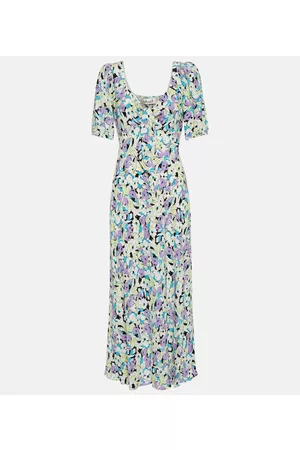 Diane von Furstenberg Damen Midikleider - Midikleid Fiona aus Baumwolle