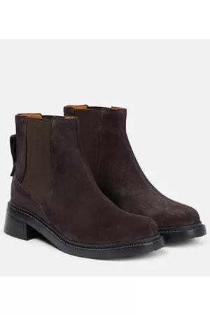 See by Chloé Damen Stiefeletten - Ankle Boots Bonni aus Veloursleder