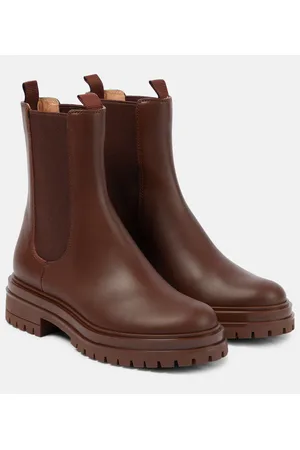 Gianvito Rossi Chelsea Boots Chester aus Leder