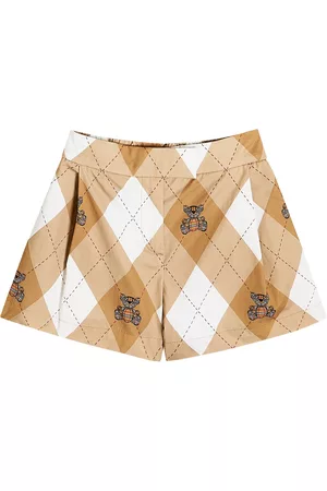 Burberry Mädchen Shorts - Shorts Thomas Bear aus Baumwolle