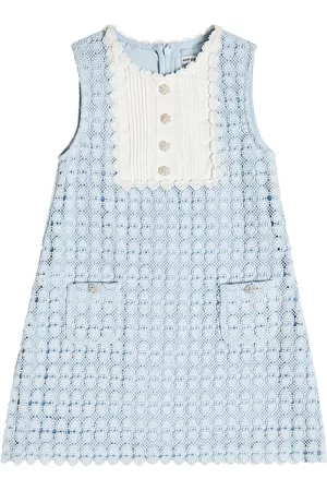 Self-Portrait Kids Mädchen Kleider - Kleid aus Häkelstrick