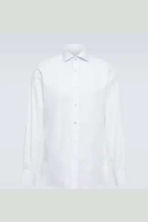 Ermenegildo Zegna Hemd aus Baumwollpopeline