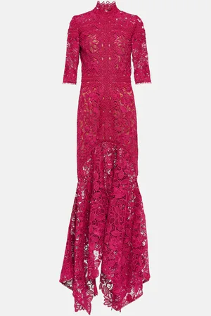 Costarellos Robe Kalissa aus Guipure-Spitze