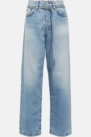 Acne Studios High-Rise Straight Jeans Toj 1991