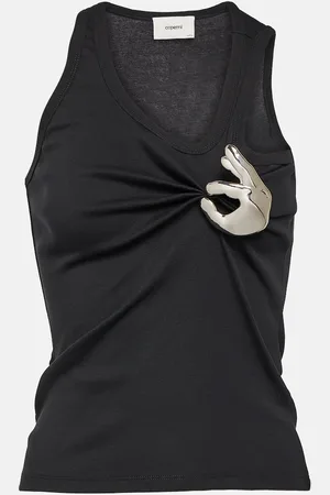 COPERNI Verziertes Top Emoji aus Baumwolle