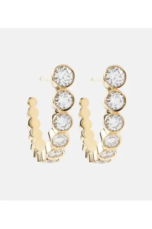 SOPHIE BILLE BRAHE Ohrringe Boucle Ensemble aus 18kt Gelbgold mit Diamanten