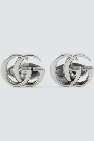 Gucci Manschettenknöpfe GG aus Sterlingsilber