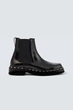 VALENTINO GARAVANI Chelsea Boots Rockstud aus Leder