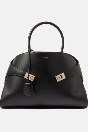 Salvatore Ferragamo Tote Hug Medium aus Leder