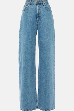 Blazé Milano Blazé Milano High-Rise Wide-Leg Jeans Java
