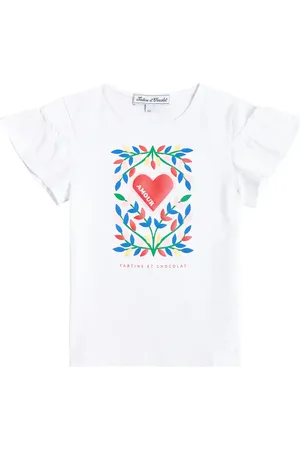 Tartine Et Chocolat Bedrucktes T-Shirt aus Jersey