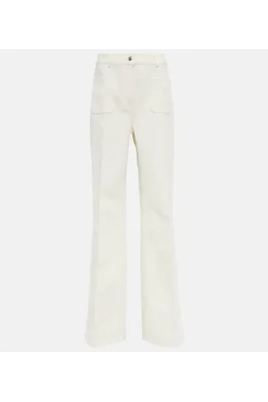 Loro Piana Gerade Hose Danbeth aus Leinen und Baumwolle