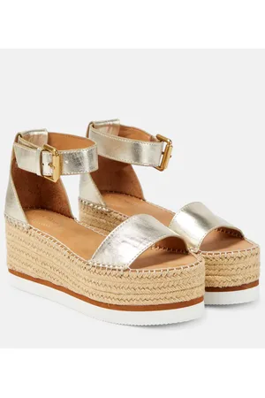 See by Chloé See By Chloé Espadrille-Sandalen Glyn aus Leder
