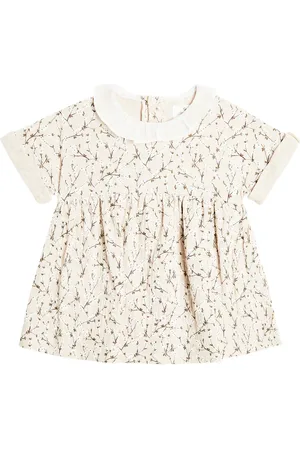 Il gufo Baby Kleid aus Baumwolle