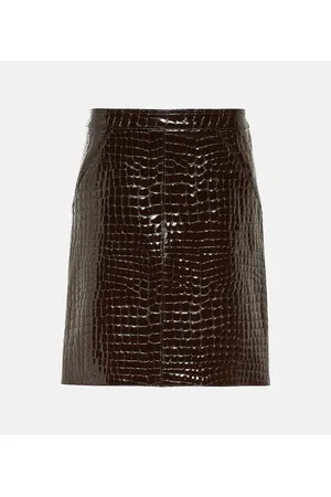 Tom Ford Minirock aus Leder