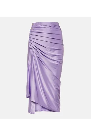 Paco rabanne Midirock aus Satin