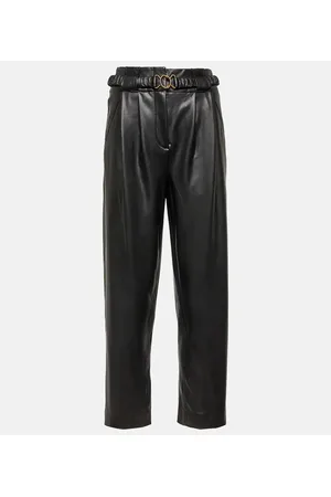 VERONICA BEARD Hose Coolidge aus Lederimitat