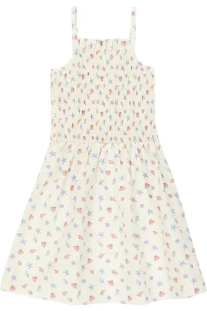 The New Society Bedrucktes Kleid Pasadena aus Baumwolle
