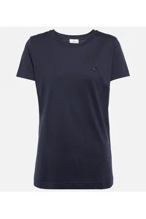 Etro Bedrucktes T-Shirt aus Baumwoll-Jersey