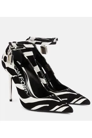 Tom Ford Pumps Padlock aus Samt