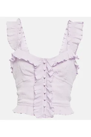 Isabel Marant Cropped-Top Gimsy aus Crêpe