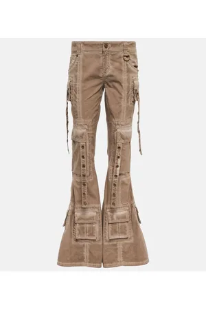 BLUMARINE Low-Rise Flared Jeans