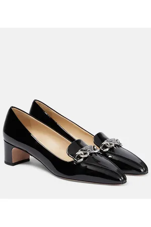 Prada Verzierte Pumps aus Lackleder