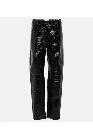 Victoria Beckham High-Rise Leggings aus Leder