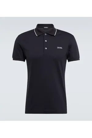 Ermenegildo Zegna Polohemd aus einem Baumwollgemisch