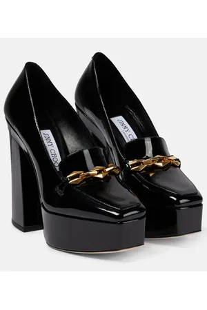 Jimmy Choo Plateau-Pumps Diamond Tilda aus Lackleder