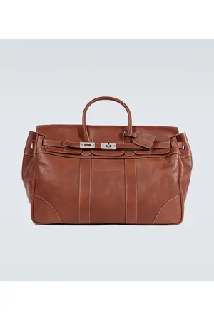 Brunello Cucinelli Weekender aus Leder