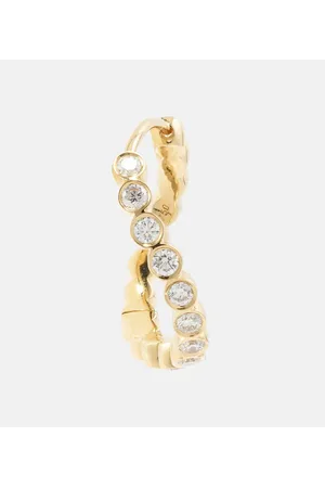 SOPHIE BILLE BRAHE Einzelner Ohrring Courant aus 18kt Gelbgold mit Diamanten