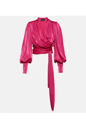 Costarellos Top Mouglalis aus Satin