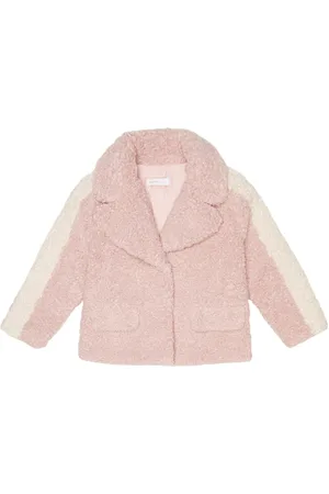 MONNALISA Mantel aus Faux Shearling