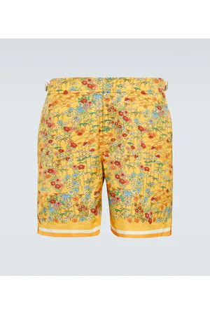 Orlebar Brown Bedruckte Badeshorts Bulldog