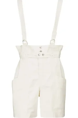 Isabel Marant Shorts Effie aus Leinen und Baumwolle