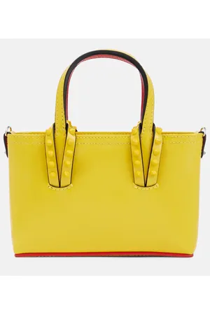 Christian Louboutin Tote Cabata Nano aus Lackleder