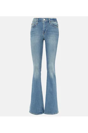 Frame High-Rise Flared Jeans Le High Flare
