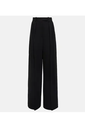 Khaite Weite High-Rise-Hose Teyana