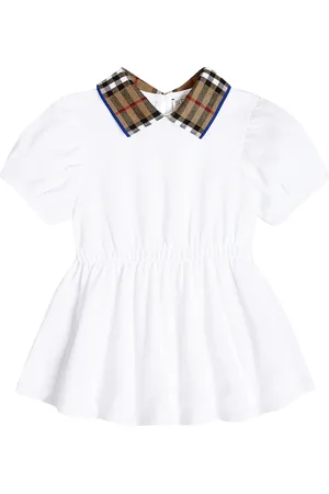 Burberry Baby Kleid Alesea aus Baumwolle