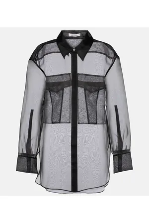Dorothee Schumacher Hemd Sheer Opulence aus Seidenorganza
