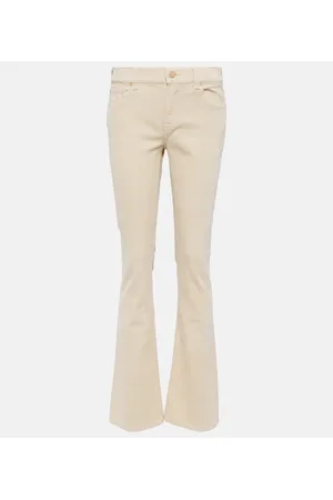 7 for all Mankind Mid-Rise Flared Jeans
