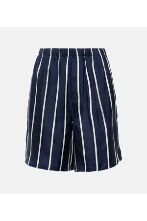 Ami High-Rise Shorts aus Seide
