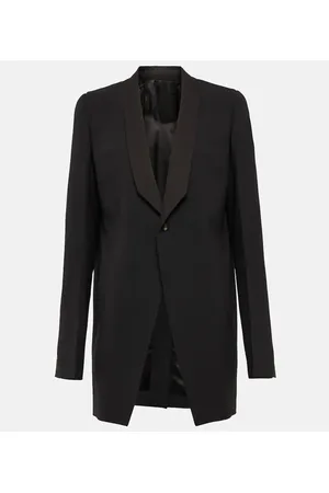 Rick Owens Blazer Walrus Tux aus Schurwolle
