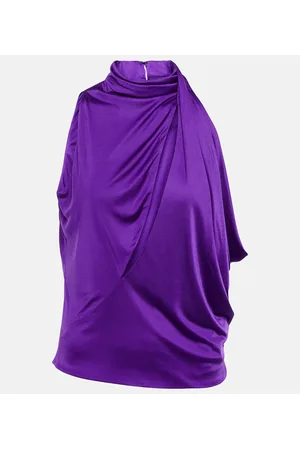 VERSACE Top aus Satin
