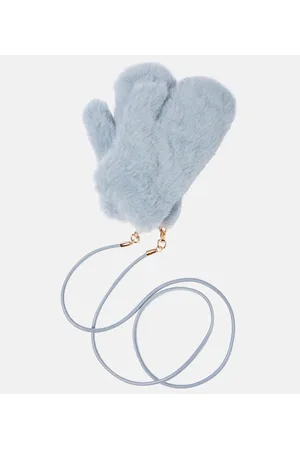 Max Mara Fäustlinge Ombrato aus Teddyfleece