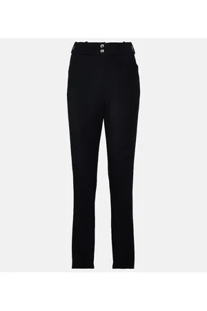 Loro Piana High-Rise-Hose aus einem Wollgemisch